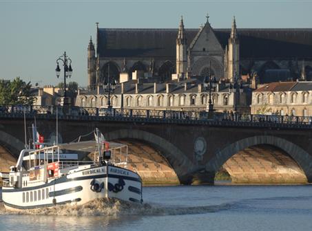 La Gironde en bateau au départ de Bordeaux